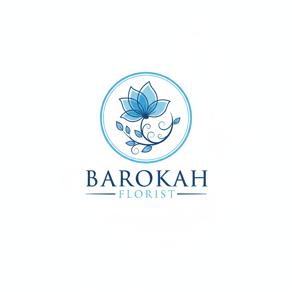 Logo Barokah Florist